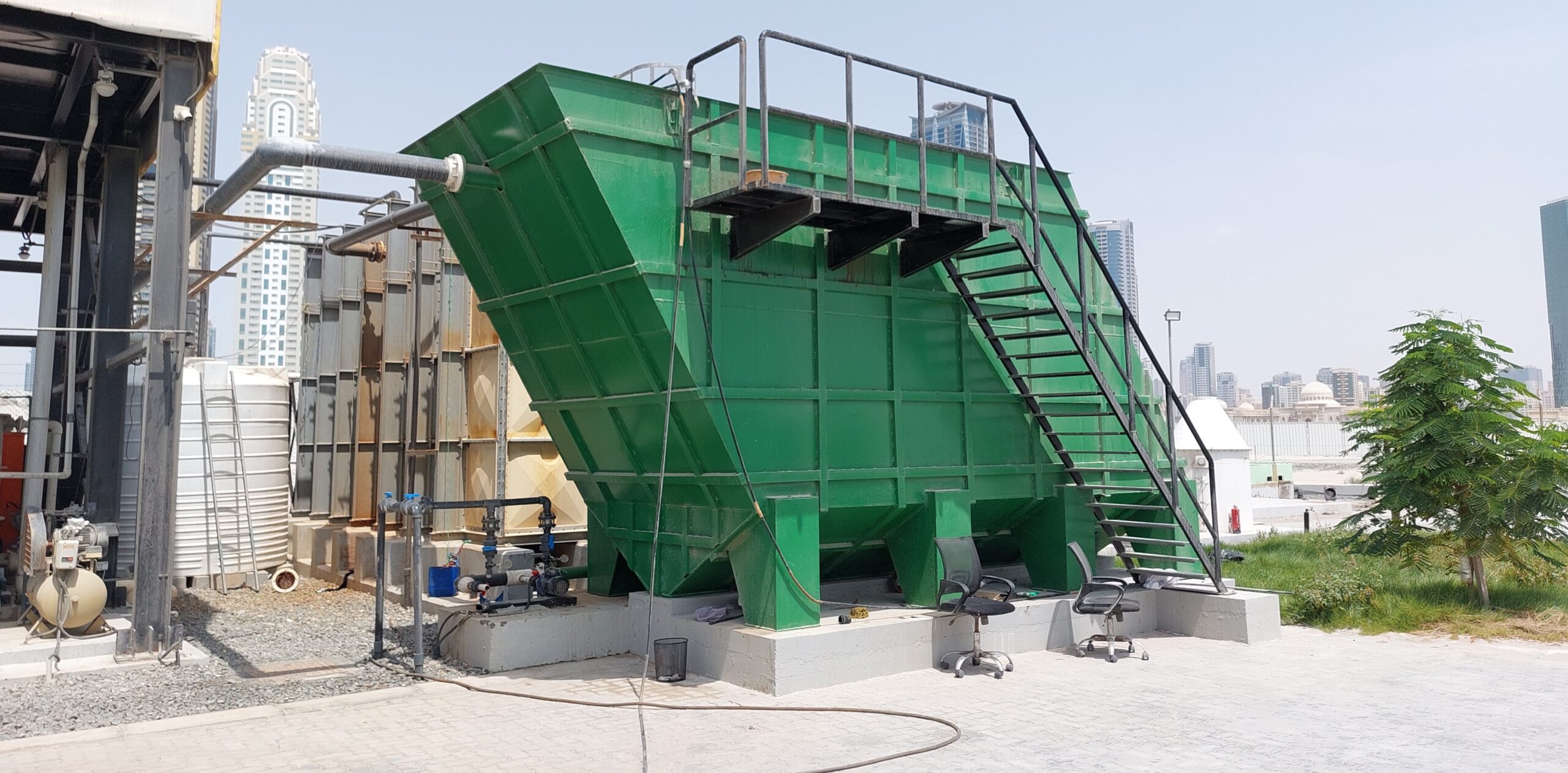 Ammonical Nitrogen Reduction at Wastewater Treatment Plant