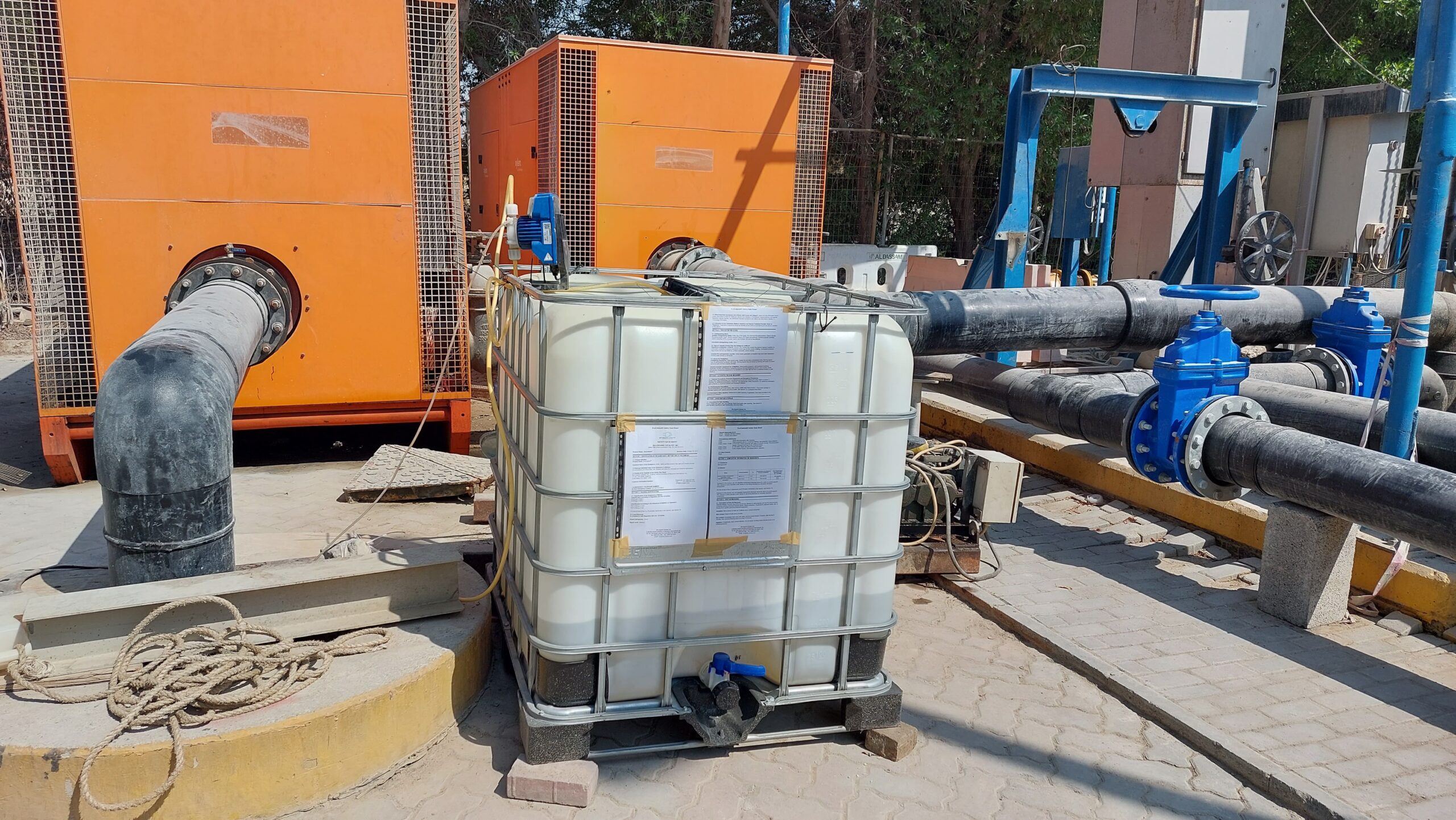HS2 Reduction Dosing in Wastewater Treatment Plant