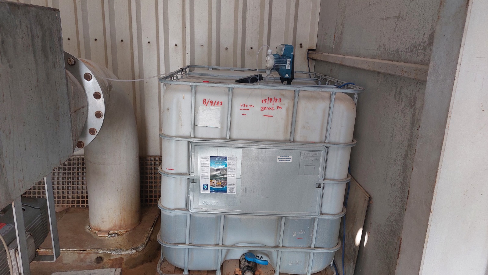 DO Increase Dosing at Wastewater Treatment Plant