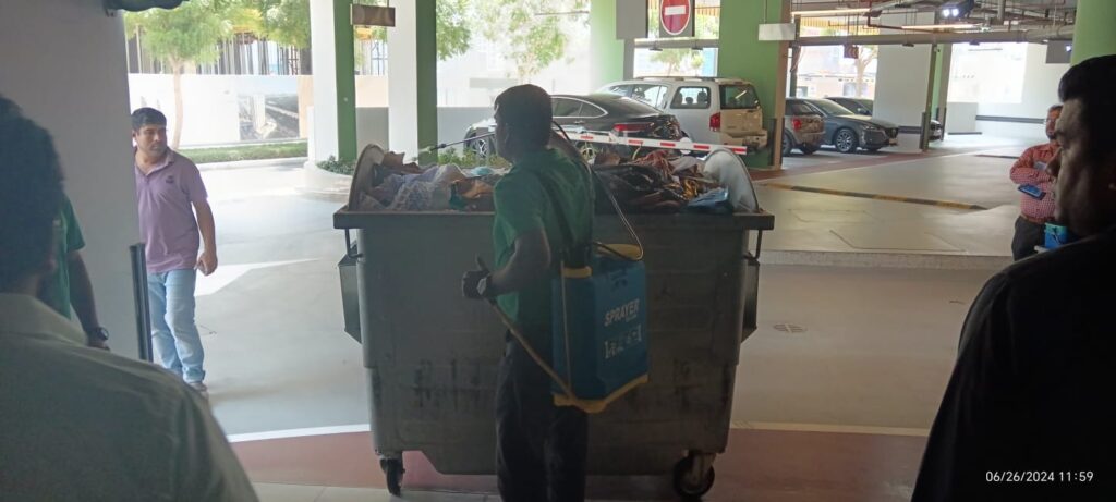Garbage Area Odor Elimination